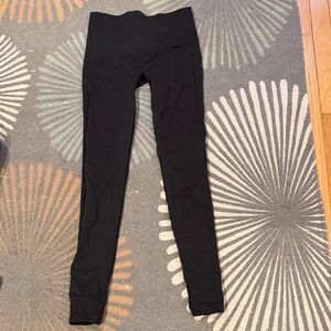 Aviva Girls Black Leggings